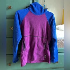 Melanzana Micro Grid Hoodie in Women’s Small